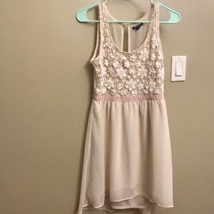 American Eagle Floral Lace Top Dress (XS)